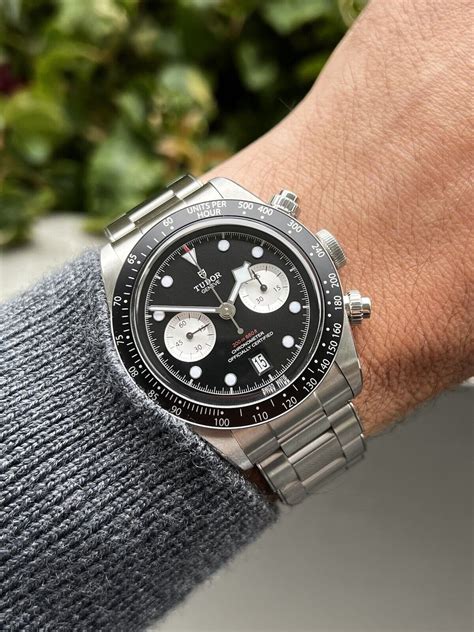 spessore cassa tudor black bay chrono|tudor chronograph black bay.